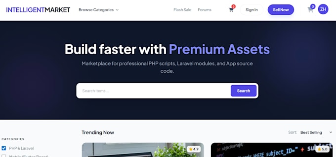develop professional PHP and laravel application with excellence