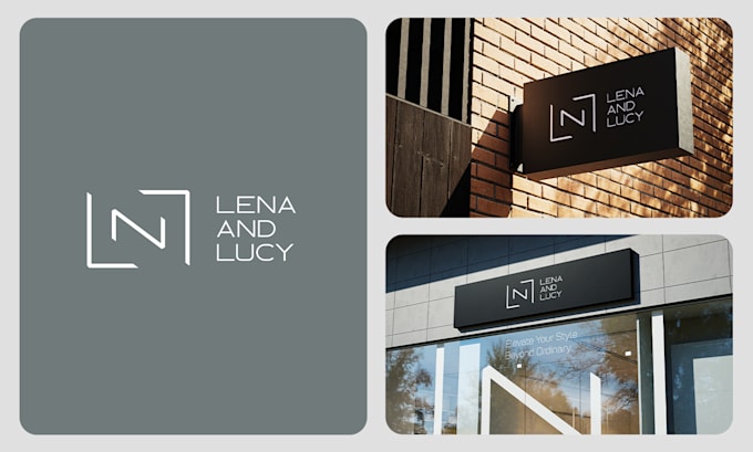 design a modern, timeless logo with 3 concepts