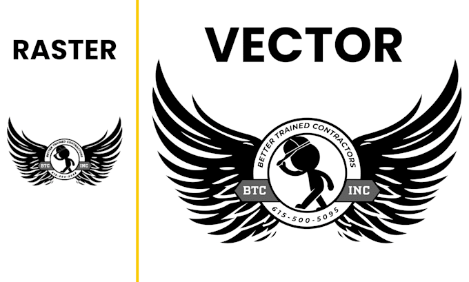 quickly redesign, redo, recreate, trace, and fix your logo or image in vector