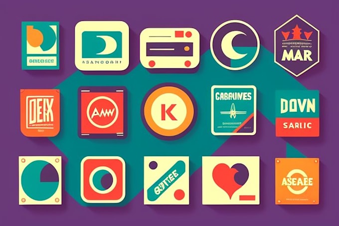 create a unique retro cartoon logo design