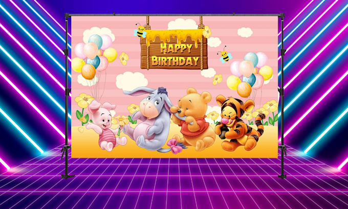 design backdrop banners for birthdays and other events