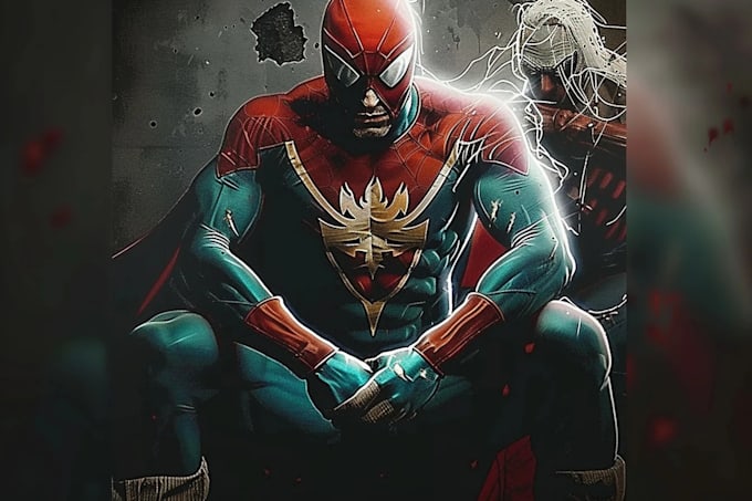 design original superhero character