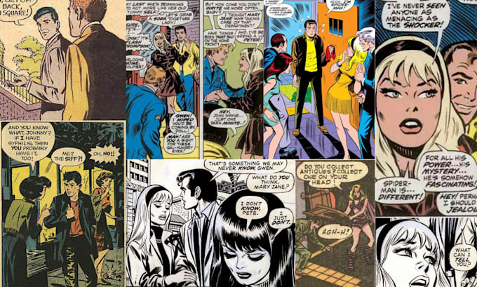 draw retro vintage comic retro comic illustration 70s pop art vintage comic book