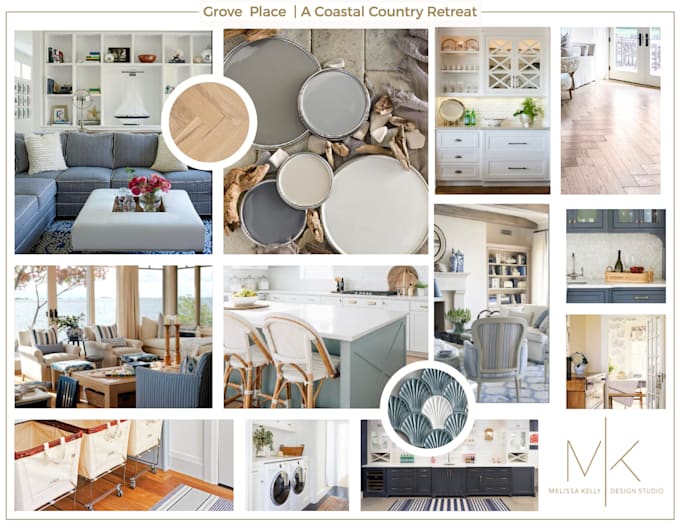 design moodboards as per your design inputs, preference