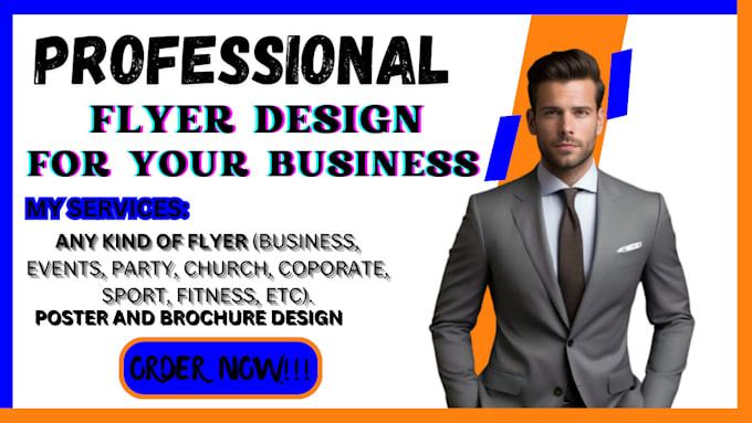do professional graphic design, flyer, poster design