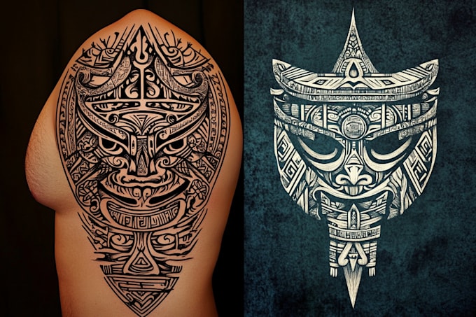 design your polynesian tribal tattoo