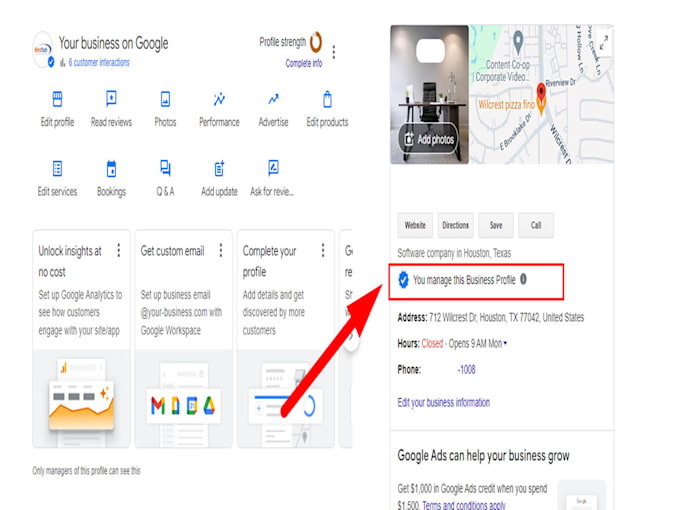 verify and optimize gmb for local SEO map ranking