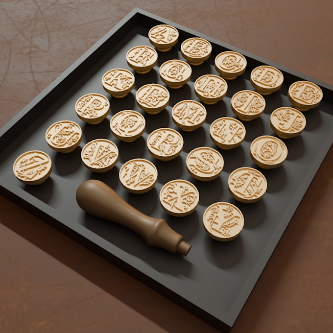 make a wax seal model for 3d printing