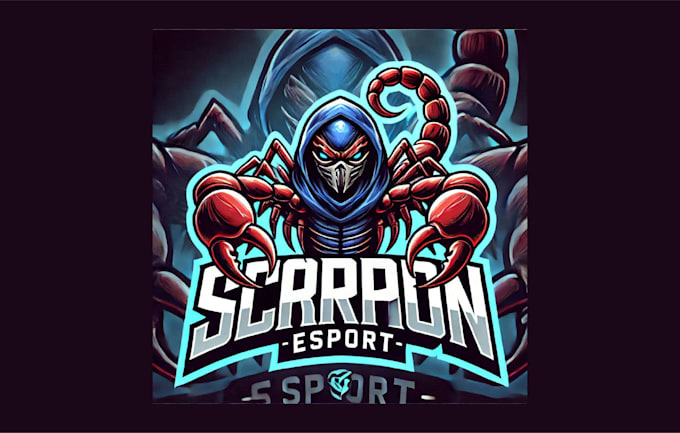 design unique scorpion mascot logo with creative concepts