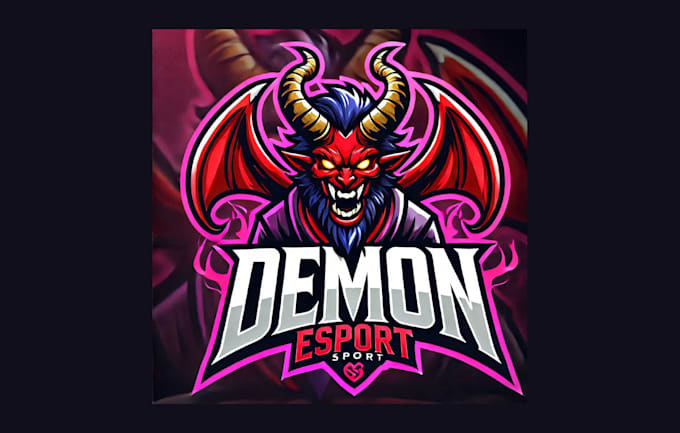 do creative demon esports mascot logo delivered in two days