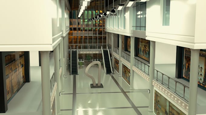 3dmall design,commercial house interior,room,office,workspace,render,supermarket