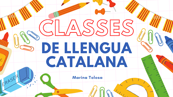 be your catalan teacher doing speaking lessons