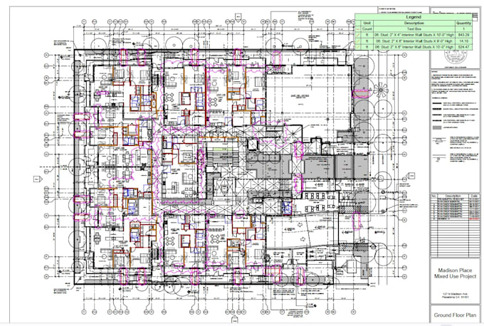 provide lumber, wood framing material takeoff and cost estimation