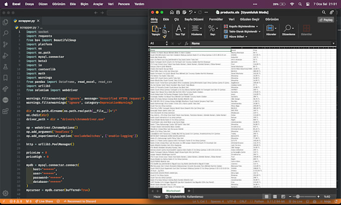 do web scraping and web scraping automation using python