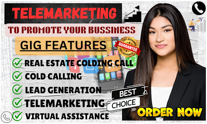 do b2b cold calling, virtual assistance, lead generation, and telemarketing