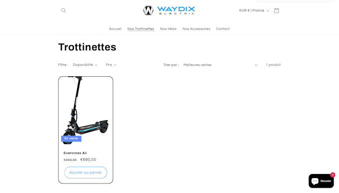 shopify website and management