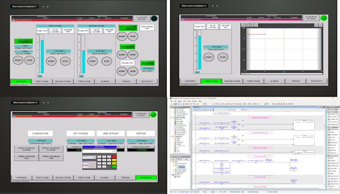 do productivity click and invt plc programming and cmore hmi 17 years exp