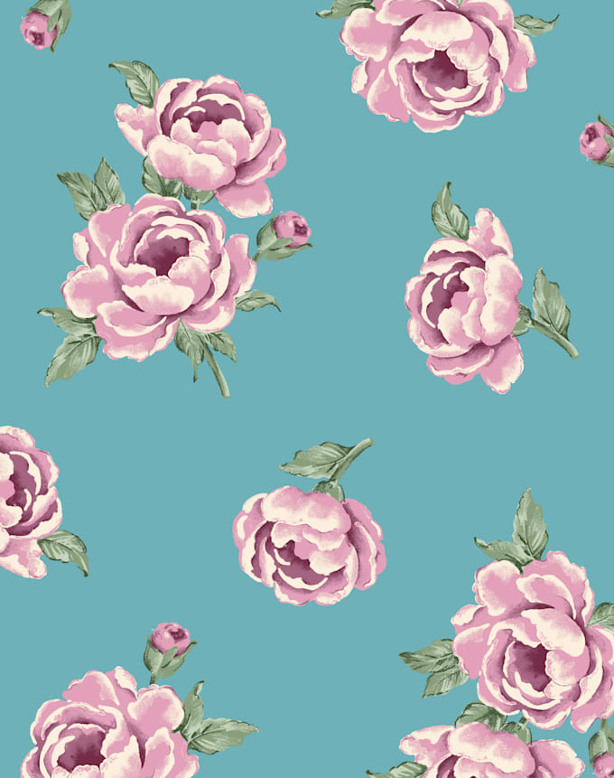 design seamless patterns for fabric and textiles