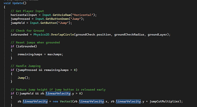 programm a unity game for you