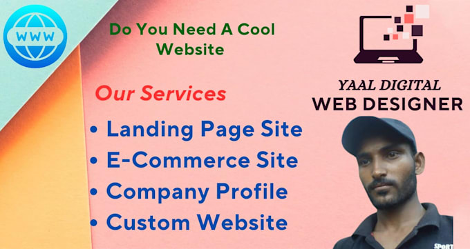 do build word press ecommerce website and landing page
