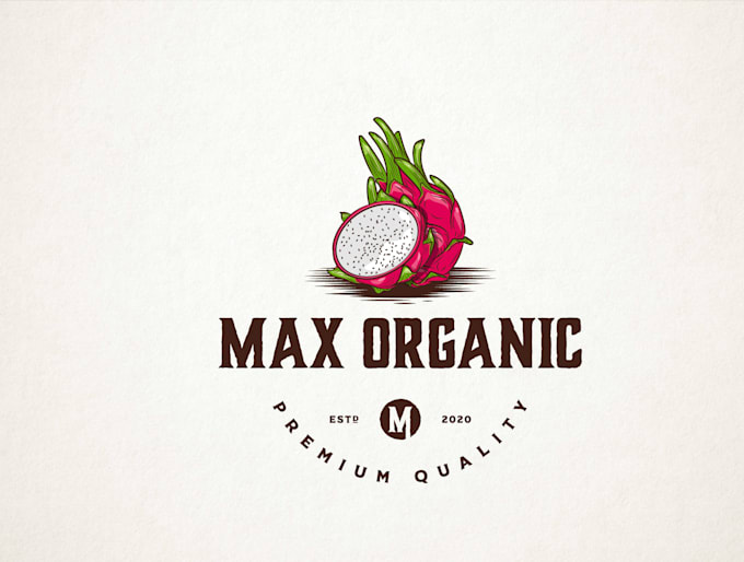 create professional and unique fruit logo design