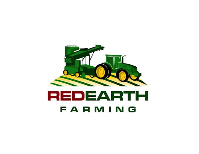 make excellent suitable farming logo design