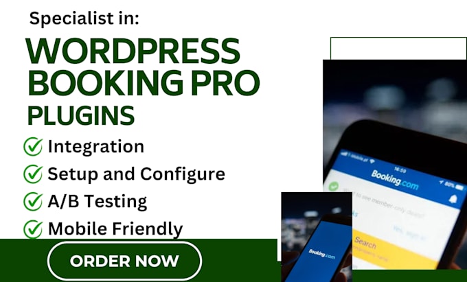 setup wordpress pro booking plugins amelia bookly bookingpress motopress website