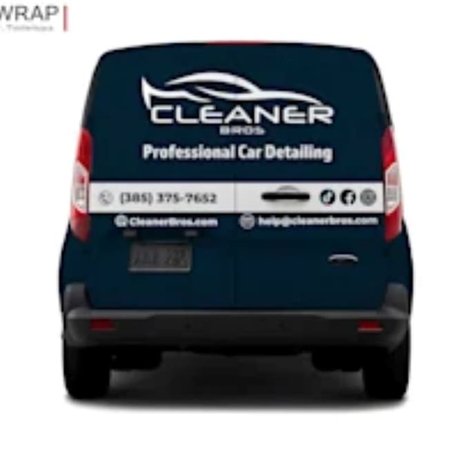 draw a racing sport car wrap design