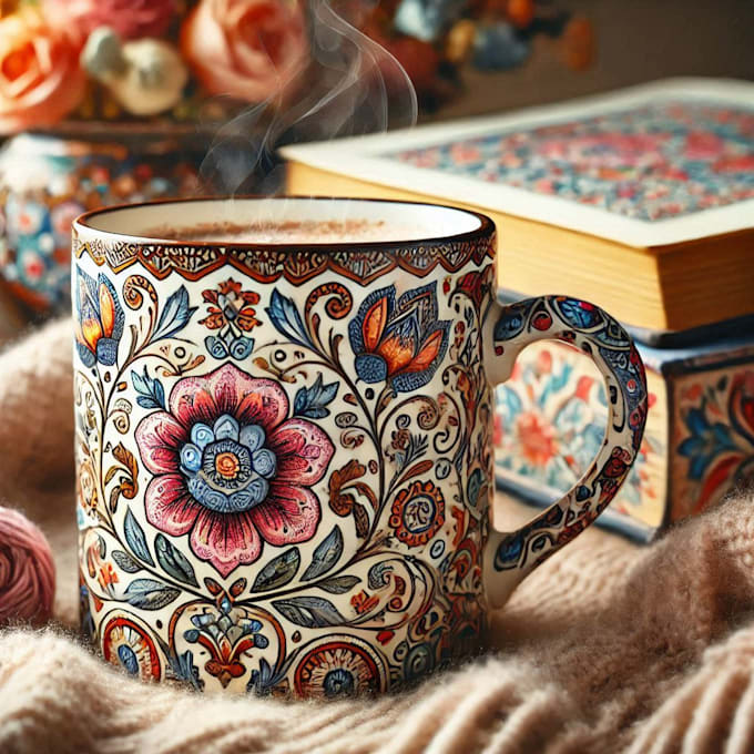 create coffee mug design for your pod business