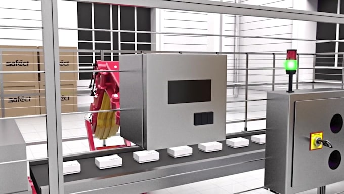 do 3d industrial technical animation, 3d product animation and industrial video