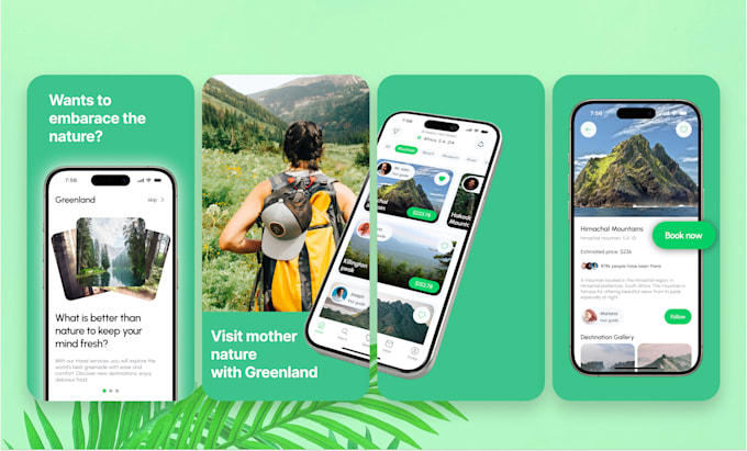 design app store screenshots and play store screenshots