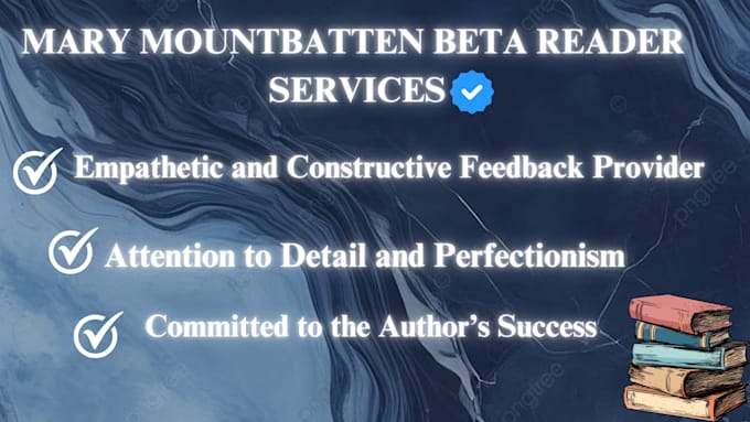 beta reader your book and give you excellent feedback