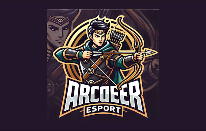 create outstanding archer mascot logo with creative concepts