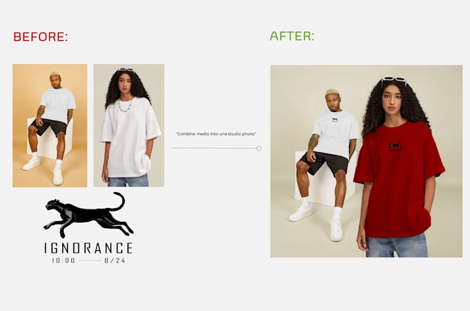 edit photo backgrounds, edit photoshoots, colour change ect