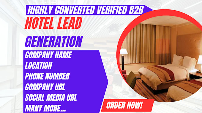do b2b hotel leads business lead email list leads generation