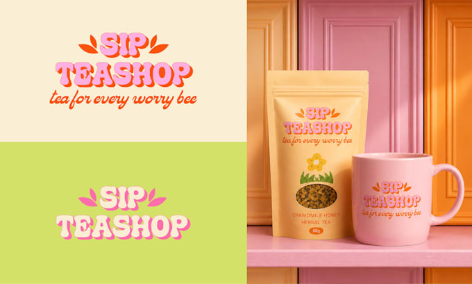 create branding for cafe, restaurant and food brands