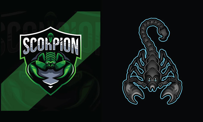 create high quality scorpion mascot logo
