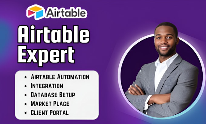 airtable expert, automation, form, database, integration, software, workflow, ai