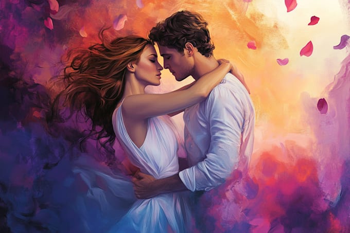 design professional romance book cover