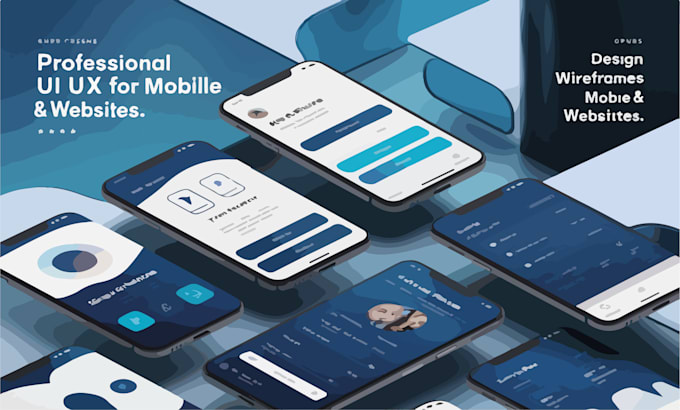 Do ui ux design, website, dashboard, mobile app ui ux design by Salman ...