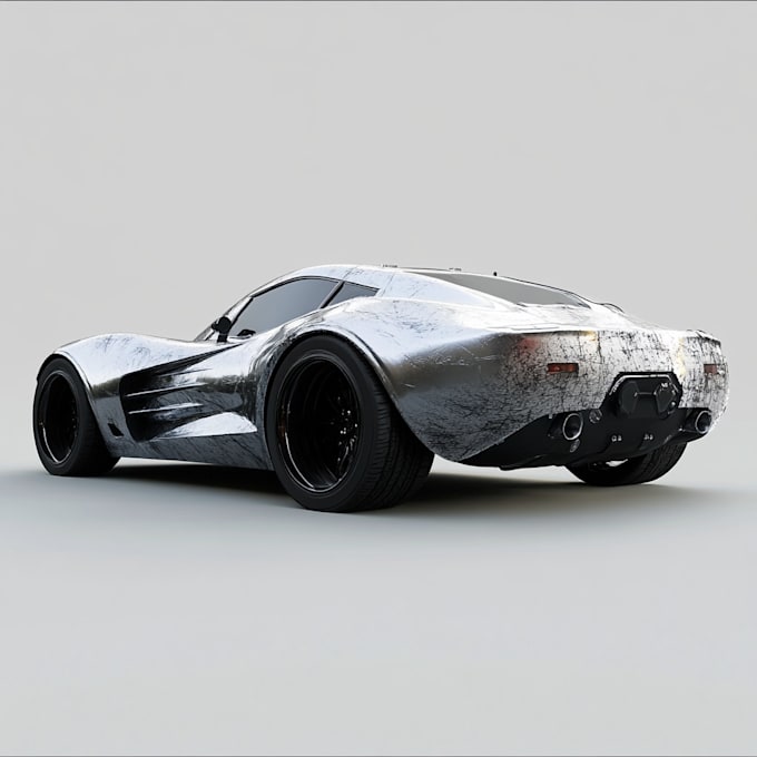 create detailed varying levels of car model, customization