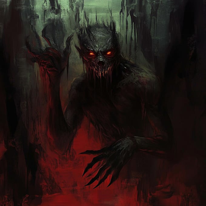 do horror or fantasy monster or creature