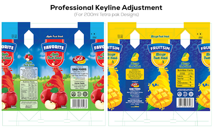 do professional keyline adjustment for aseptic packaging