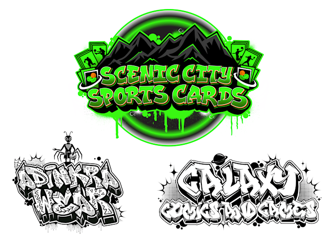 create custom streetwear graffiti art logo and illustration design