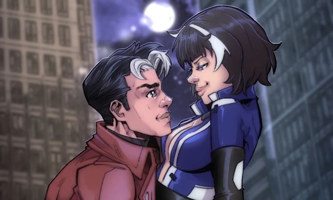 draw you as an amazing superhero