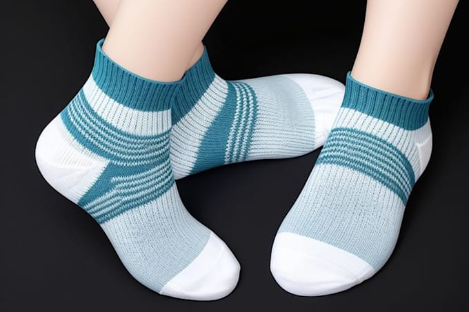 create unique knitting or sublimation socks design