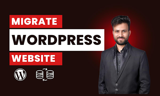 transfer migrate wordpress website to any domain or hosting
