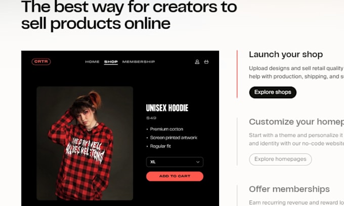 build wix fourth wall website, custom fourth wall website shop setup wix website