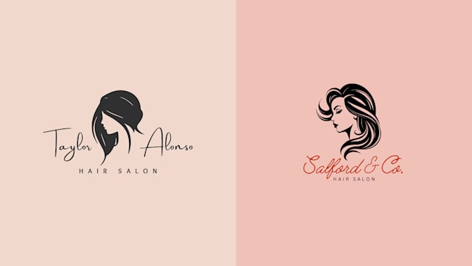 do elegant beauty salon logo design