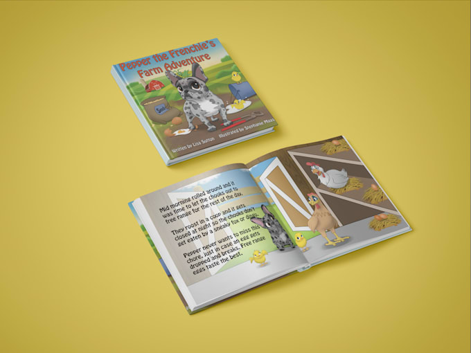 format children book or layout design